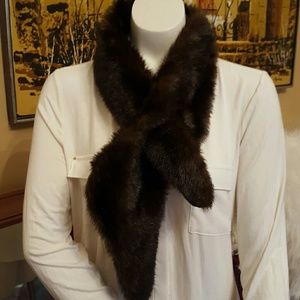 Faux fur scarf